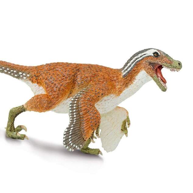 Safari® Gefiederter Velociraptor Dinosaurier