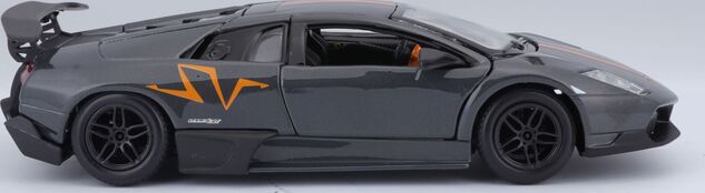 Bburago 1:24 Lamborghini MURCIELAGO LP 670-4 SV Metallic Grau