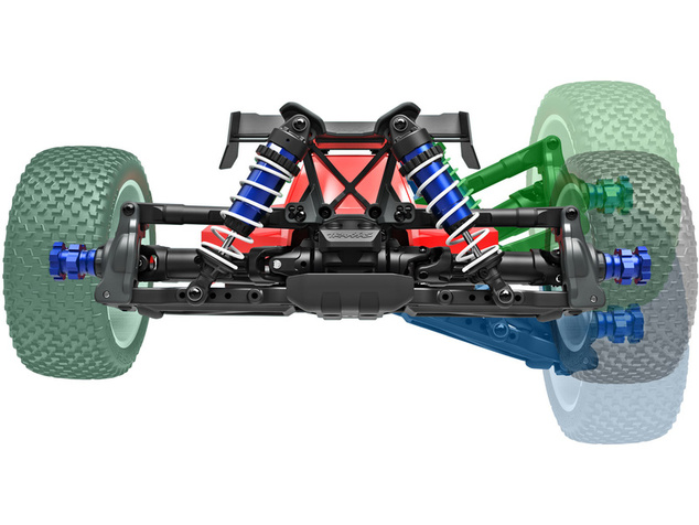 Traxxas Jato 1:8 4WD VXL-4S RTR modré