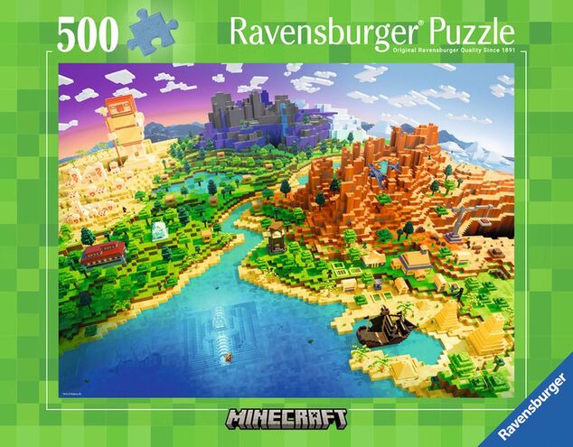 Ravensburger Minecraft 500 dielikov