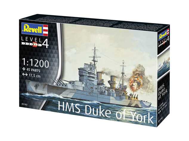 Plastikmodellbausatz Schiff 05182 - HMS Duke of York (1:1200)