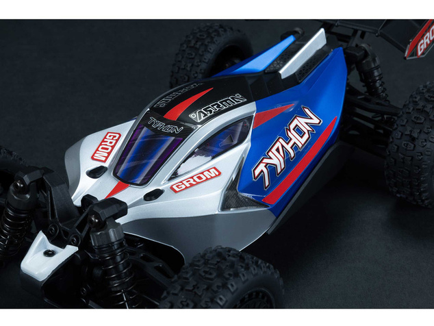 Arrma Typhon Grom 1:18 4WD Smart RTR modrá