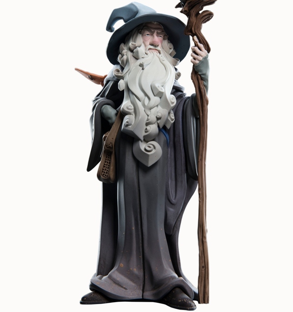Weta Workshop Le Seigneur des Anneaux Mini Epics Figurine en vinyle Gandalf Le Gris 18 cm