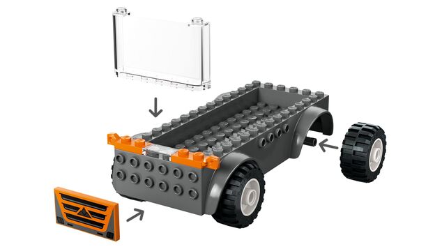 LEGO® City 60491 Motorrad-Transporter