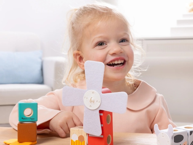 Spin Master Melissa &amp; Doug Blockables stavebnica Farma
