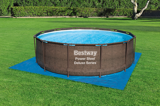 BESTWAY 58002 - Covoraș de protecție pentru piscină 396 x 396 cm