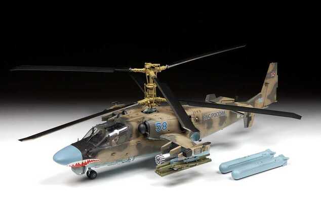 Model Kit vrtulník 4830 - Ka-52 (1:48)