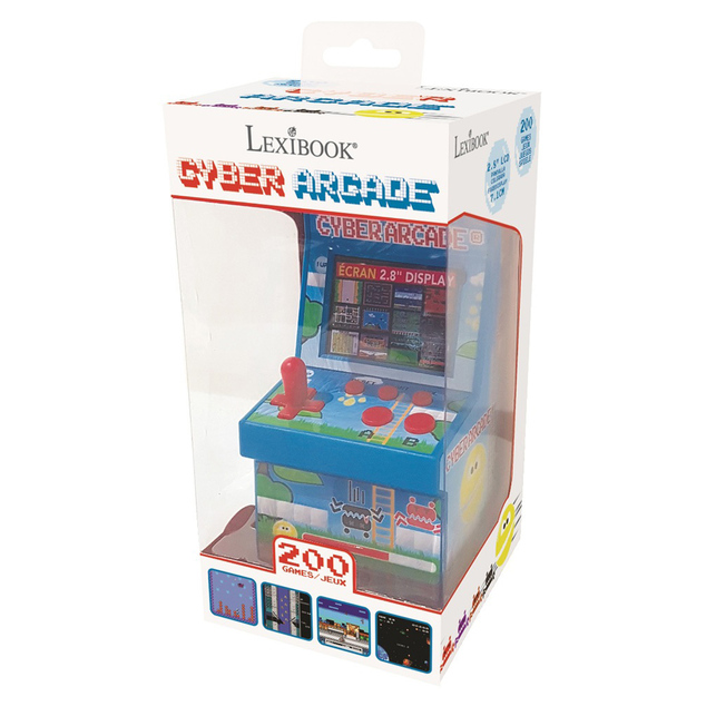 Lexibook Herná konzola Cyber Arcade 2,8" - 200 hier