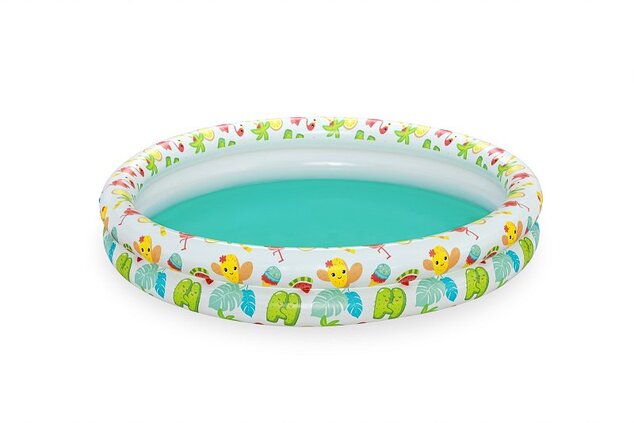 Bestway Gonfiabile SET - piscina 112 cm, anello galleggiante 51cm, palla 41x15cm