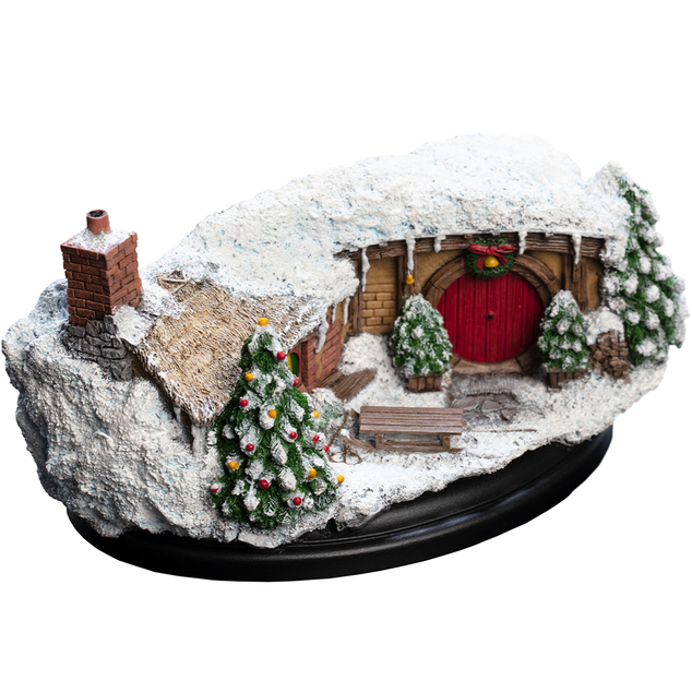 Weta Workshop Le Hobbit - Hobbit 35 Bagshot Row Environnement de Noël