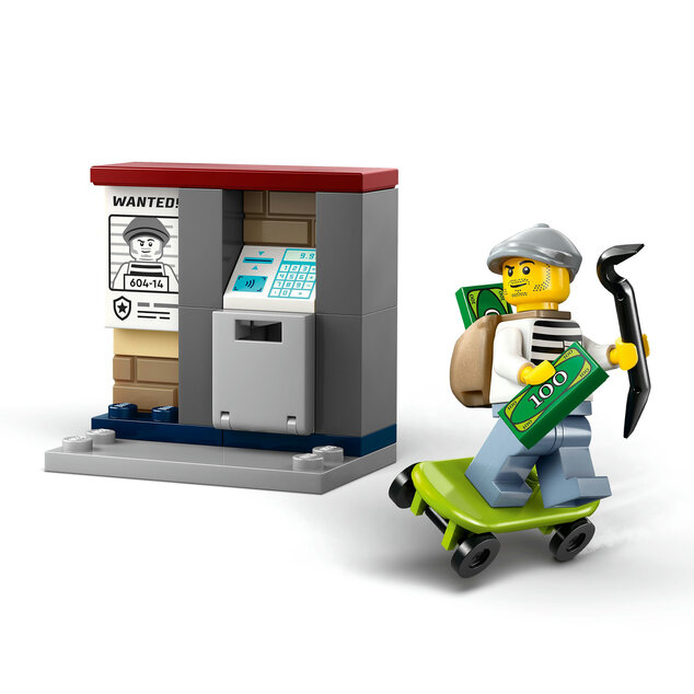 LEGO® City 60455 Urmărire pe motocicleta de poliție