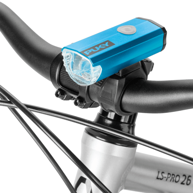PUKY Sada svetiel na bicykel Puky Lumi blue