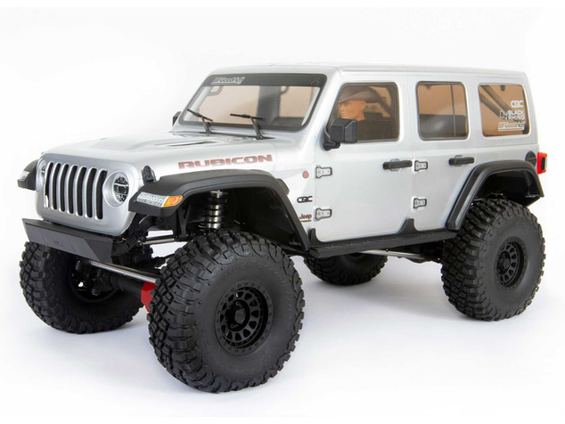 Axial SCX6 Jeep JLU Wrangler 1:6 4WD RTR strieborný