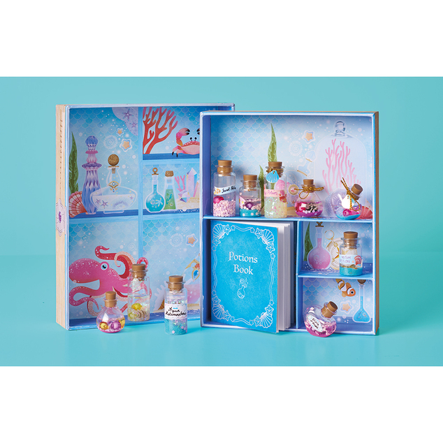 Janod Atelier Kit creativ DIY Fă-l singur Elixir magic Ocean magic