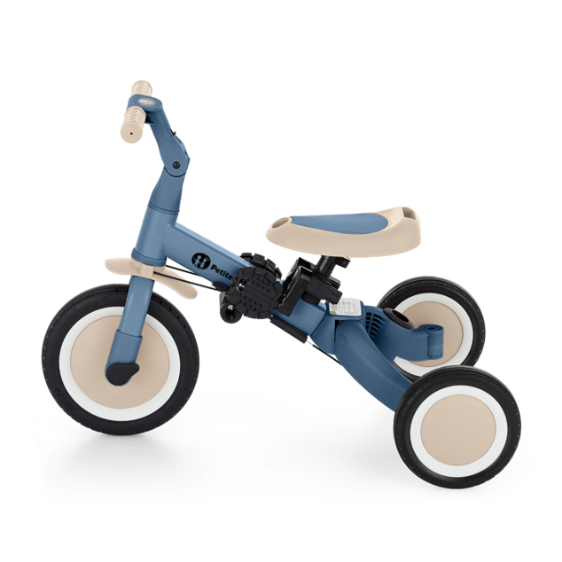 PETITE&amp;MARS Trojkolka multifunkčná 5v1 Turbo Ocean Blue