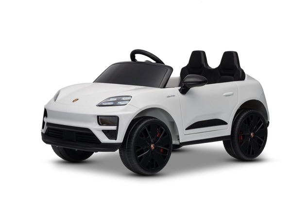 Elektrické autíčko Porsche Macan 12V s pohonom zadných kolies a licenciou (Jednomiestne),