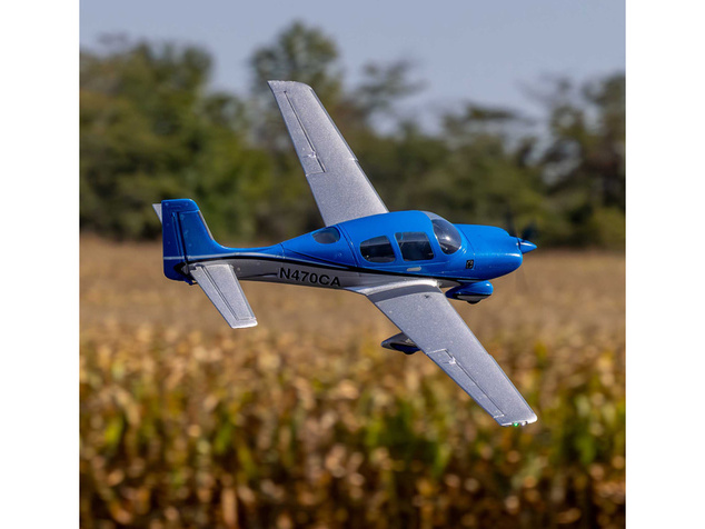 E-flite Cirrus SR22T 0.73m AS3X SAFE Select BNF Basic