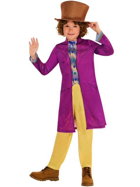 WONKA detský kostým veľkosť XS(110-116cm)