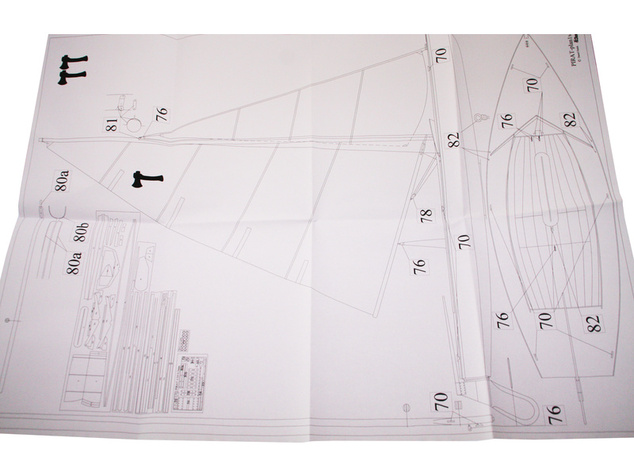 Krick Pirat plachetnica kit