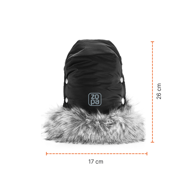 Guanti invernali Fluffy 2, Arctic Black