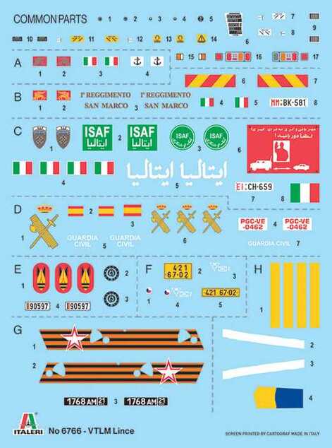 Model Kit military 6766 - VTLM Lince (1:35)