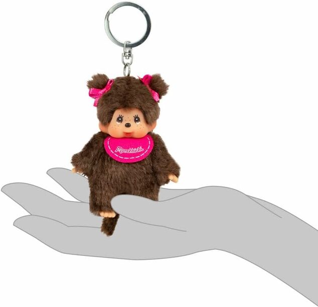 Monchhichi Mončiči portachiavi 10cm (4 tipi)