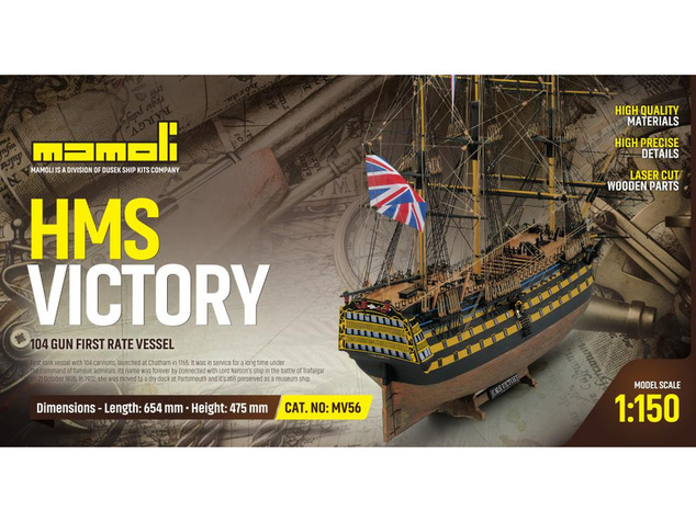 MAMOLI HMS Victory 1765 1:150 kit