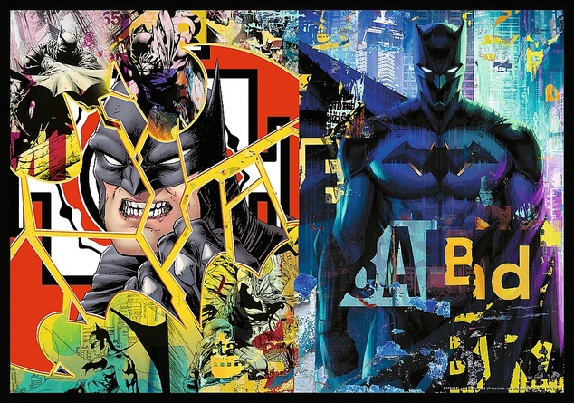 Trefl Puzzle 4x250 dielikov Batman v akcii