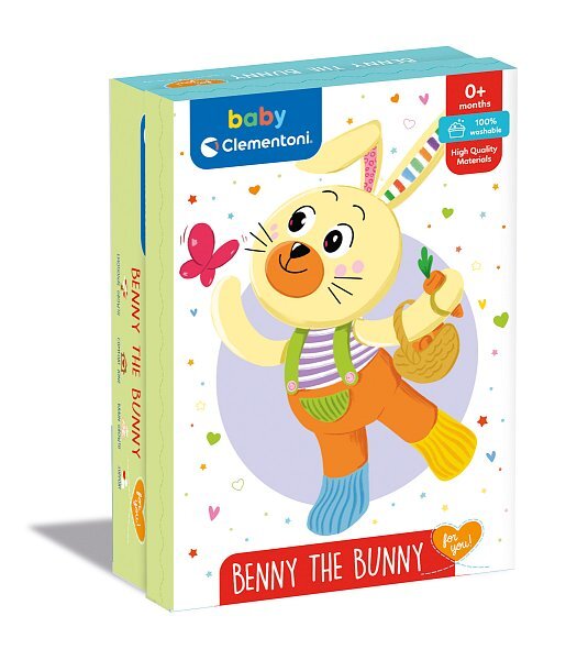 Clemmy baby - Môj prvý plyšák - Zajačik Ben v darček. kazete