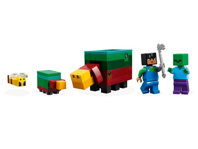LEGO® Minecraft® 21260 Garten mit blühenden Kirschbäumen