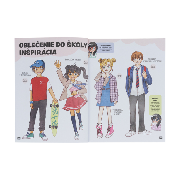 Ako kresliť KAWAII MANGA: MÓDA – Krok za krokom s MISAKO