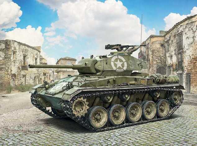 Model Kit tank 6761 - M24 "Chaffee" (1:35)