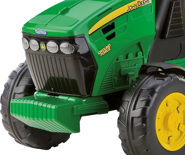 Peg-Pérego John Deere Ground Force s vlečkou 12V - 330W zelená