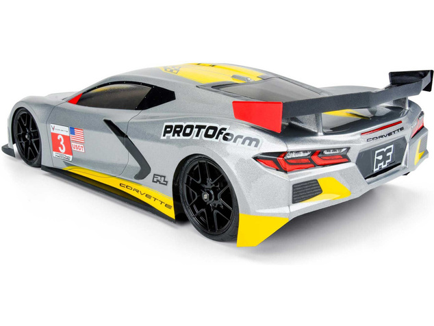 PROTOform carrocería 1:10 Chevrolet Corvette C8 (chasis 190mm)