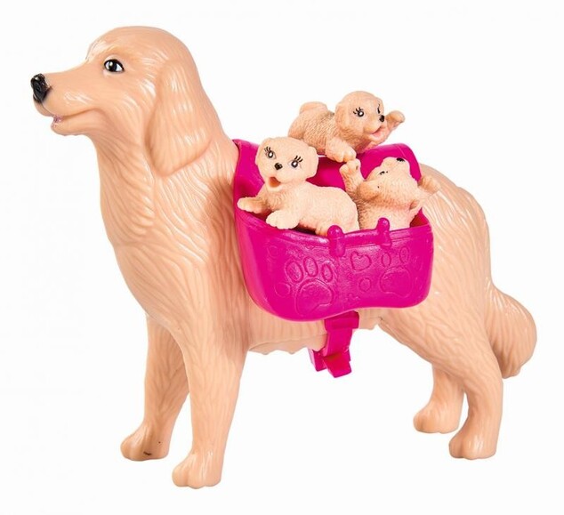 Simba Puppe Evička mit Hund und Welpen 5733072
