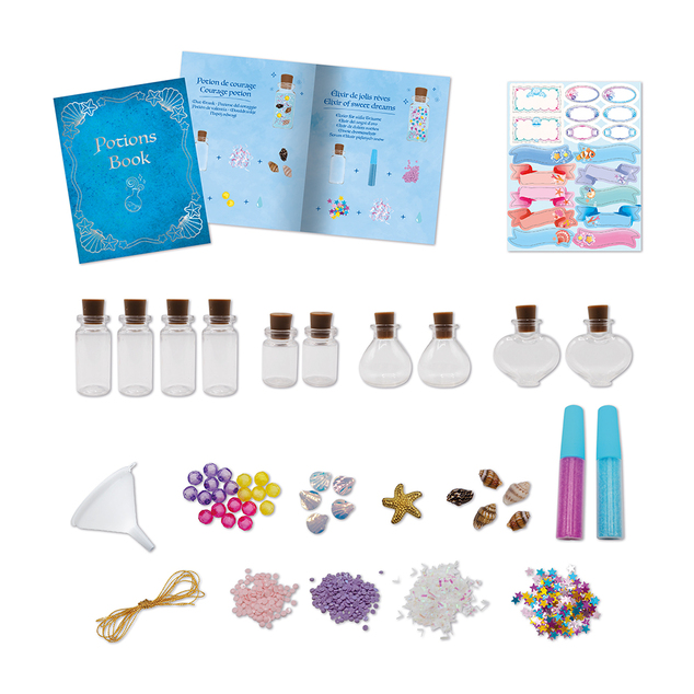 Janod Atelier Kit creativ DIY Fă-l singur Elixir magic Ocean magic