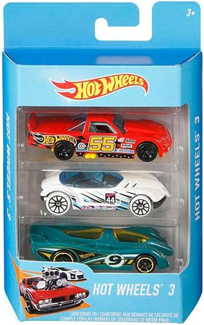 Mattel Hot Wheels Autíčka sada 3ks
