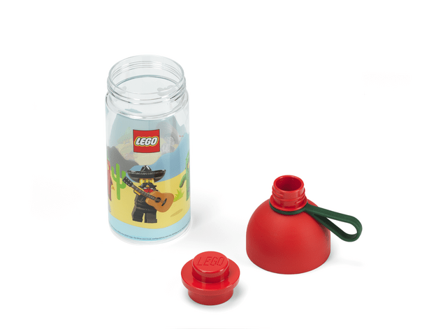 LEGO fľaša transparentná - Mexiko