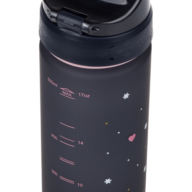BAAGL Tritan-Flasche für Getränke Unicorn Gold, 500 ml