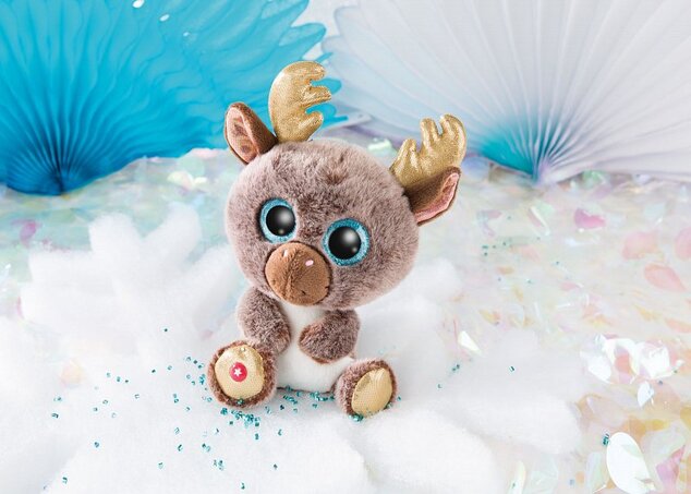 NICI Glubschis peluche Renna Cacao-Fee 15cm