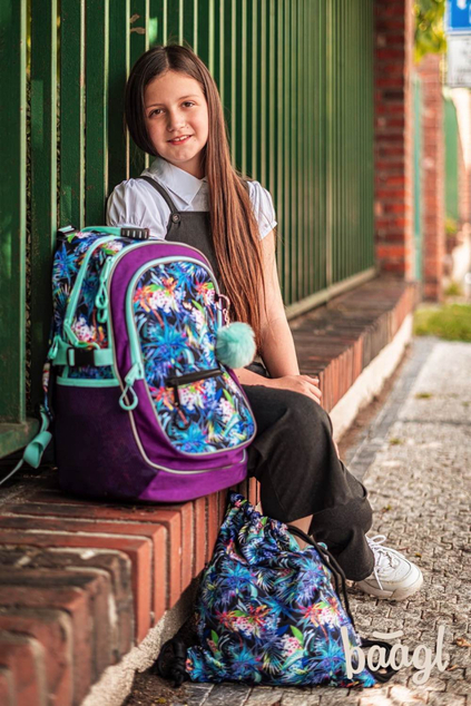 BAAGL Schulrucksack Core Dschungel