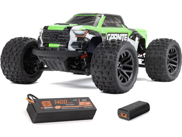 Arrma Granite Grom 1:18 4WD Smart RTR zeleni