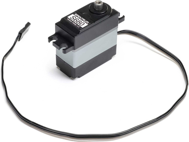 Spektrum servo S680 High Torque, oceľové prevody, 25T