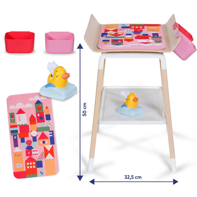 Zapf BABY born Wickeltisch mit Körbchen