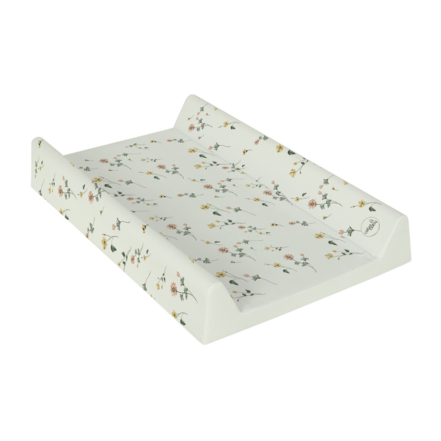 CEBA BABY Matelas à langer 2 côtés avec planche rigide (50x70) Basic Floral Breeze