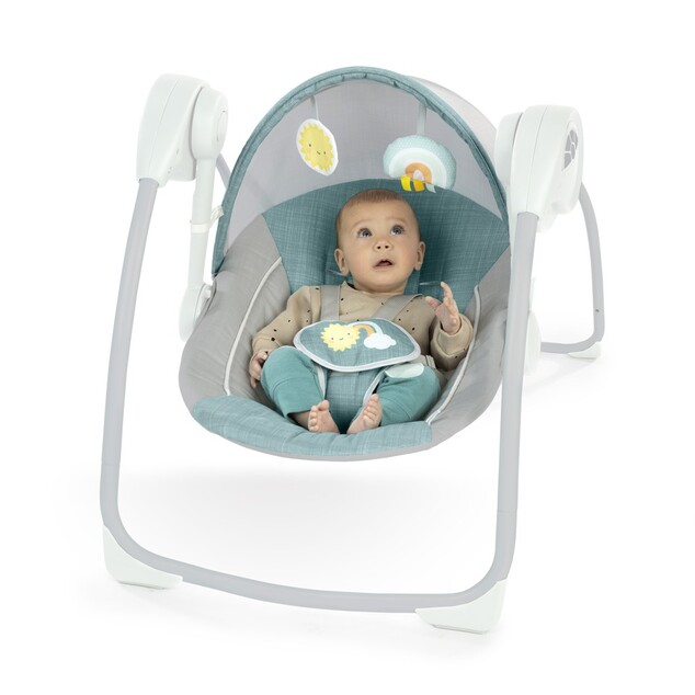 INGENUITY Altalena con melodia Sun Valley™ Teal 0m+ fino a 9kg