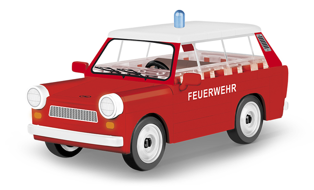 Cobi 24555 Youngtimer Trabant 601 Universal Feuerwehr 1:35
