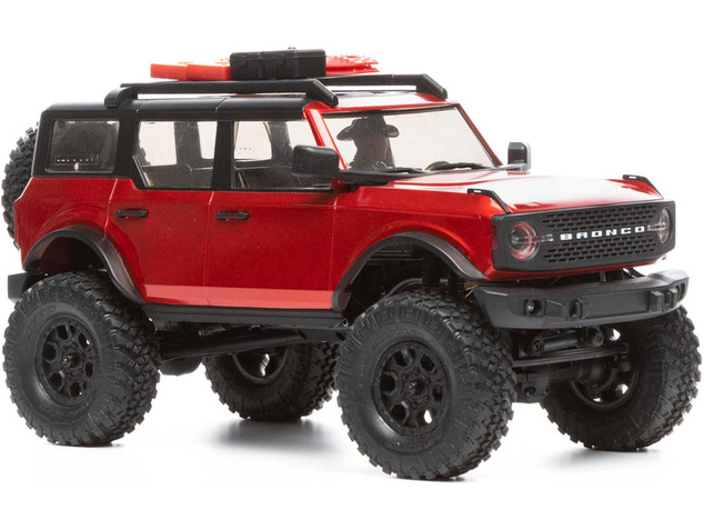 Axial SCX24 Ford Bronco 2021 1:24 4WD RTR červený