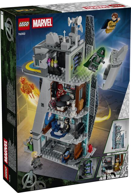 LEGO® Marvel 76352 Avengers: Doomsday: Nouvelle tour des Avengers