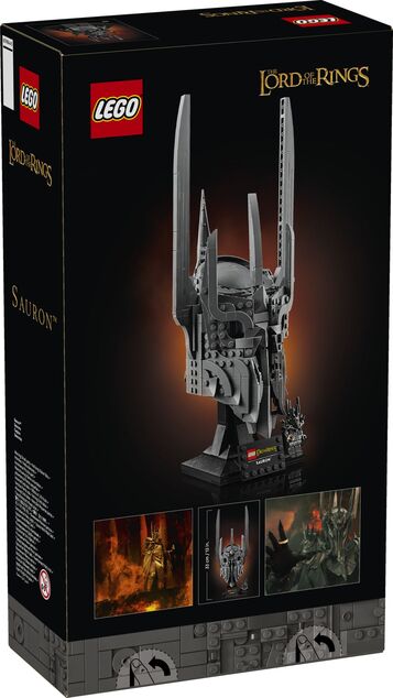 LEGO® Icons 11373 Pán prsteňov: Sauronova helma